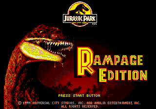 Jurassic Park - Rampage Edition (1994-07-08)