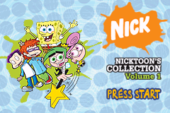 GBA电影-尼克卡通珍藏电影第1卷 Game Boy Advance Video - Nicktoon's Collection - Volume 1(Majesco Sales)