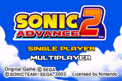 索尼克2 Sonic Advance 2