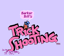 Barker Bill's Trick Shooting