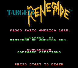 Target: Renegade