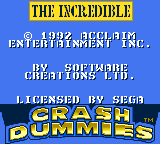 Incredible Crash Dummies, The