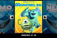 2合1 - 怪物工厂 & 海底总动员 2 Games in 1 - Monstres & Cie + Le Monde de Nemo