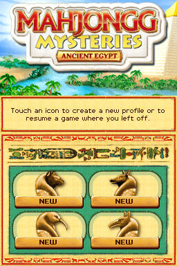 Mahjongg Mysteries - Ancient Egypt