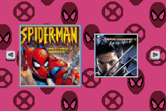 游戏2合1-蜘蛛侠+X战警 2 Games in 1 - Spider-Man - Mysterio's Menace + X2 - Wolverine's Revenge(UE)