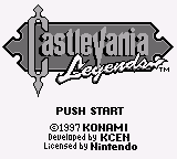 Castlevania Legends (SGB Enhanced)