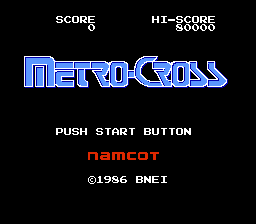 Metro-Cross (Namcot Collection)