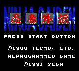 Ninja Gaiden