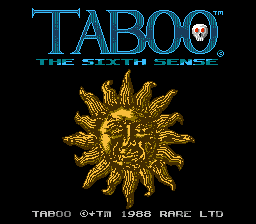 Taboo — The Sixth Sense