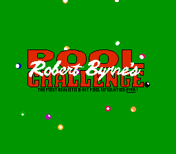 Robert Byrne's Pool Challenge