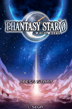 梦幻之星ZERO 完整汉化版(小黑屋汉化组)