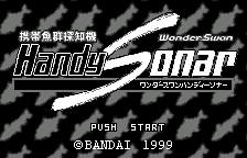WonderSwan Handy Sonar (Rev 1)