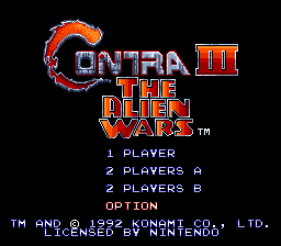 Contra III - The Alien Wars