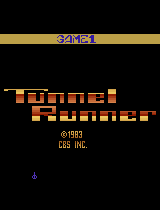 Tunnel Runner (1983) (CBS Electronics)