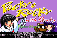 奇奇怪界 Pocky & Rocky with Becky