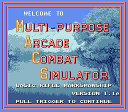 MACS Basic Rifle Marksmanship