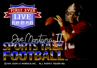 Joe Montana II - Sports Talk Football (Rev A)