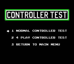 Nintendo World Class Service - Joystick-Testmodul