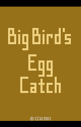 Big Bird's Egg Catch (1983)