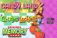 3合1 - Candy Land + Chutes and Ladders + Memory Candy Land - Chutes and Ladders - Memory(Destination Software)