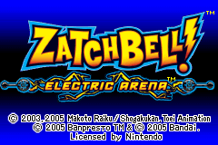 魔法少年贾修-电击竞技场 ZatchBell! - Electric Arena