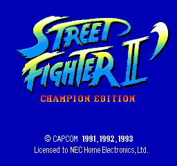 Street Fighter II' - Champion Edition