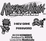 Mystical Ninja Starring Goemon (SGB Enhanced)
