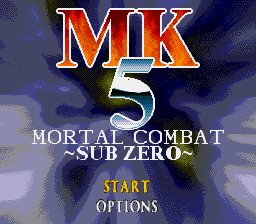 MK5 - Mortal Kombat Mythologies - Sub-Zero (En)
