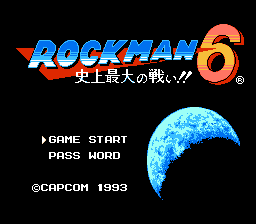 Mega Man 6 - Der gr&ouml;&szlig;te Kampf der Geschichte