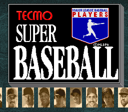 Tecmo Super Baseball (En)