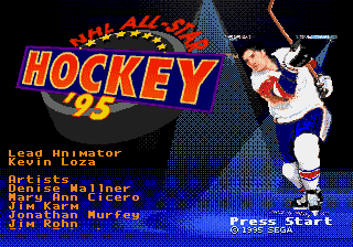 NHL All-Star Hockey 95 (1994-10-01)