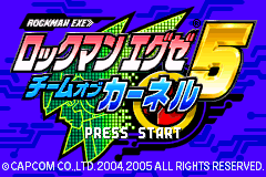 洛克人战斗网络EXE 5-卡奈尔之队 Rockman EXE 5 - Team of Colonel