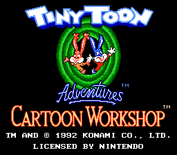 Tiny Toon Adventures: Cartoon Workshop