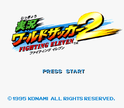 Jikkyou World Soccer 2 - Fighting Eleven