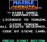 Marble Madness
