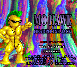 Mohawk & Headphone Jack