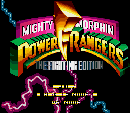 Mighty Morphin Power Rangers - The Fighting Edition