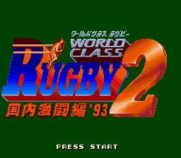World Class Rugby 2 - Kokunai Gekitou Hen '93