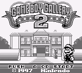 Game Boy Gallery 2 (SGB Enhanced)