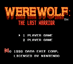 Werewolf - The Last Warrior