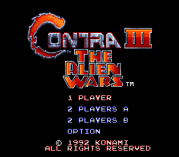 Contra III - The Alien Wars