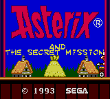 Asterix and the Secret Mission (En,Fr,De)