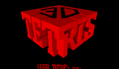 3-D Tetris