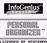 InfoGenius Productivity Pak - Personal Organizer and Phone Book