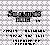 Solomon's Club