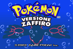 Pokemon - Versione Zaffiro
