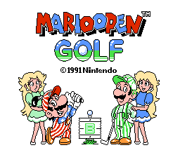 Mario Open Golf (Rev 1) (Virtual Console)