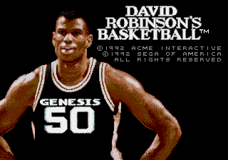 David Robinson Basketball (1992-04-15)