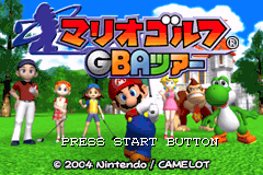 马里奥高尔夫巡回赛 Mario Golf - GBA Tour