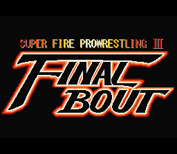 Super Fire Pro Wrestling III &mdash; Final Bout